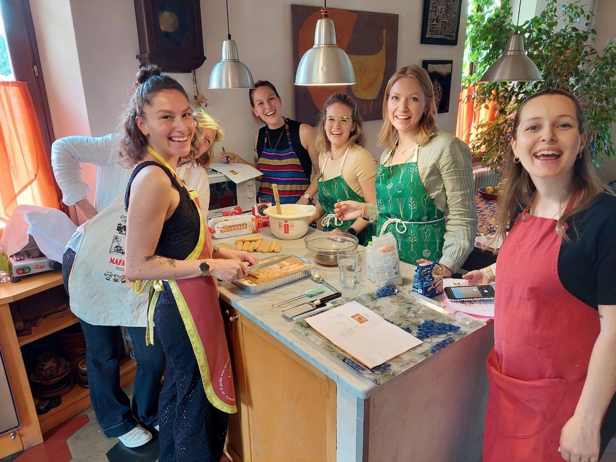 Cooking class.