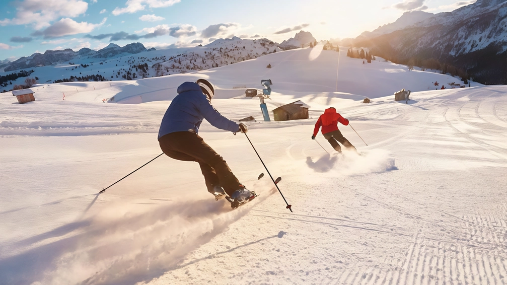 Piste da sci sulle Dolomiti Piste da sci sulle Dolomiti